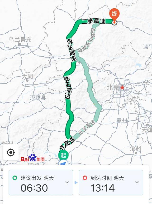 张石高速最新路线图详解