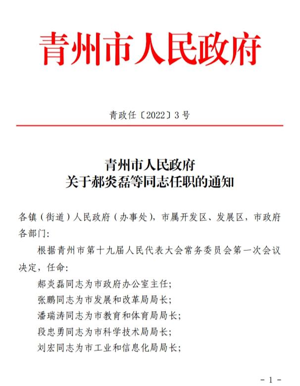 山东省人事任免最新消息全面解读与分析